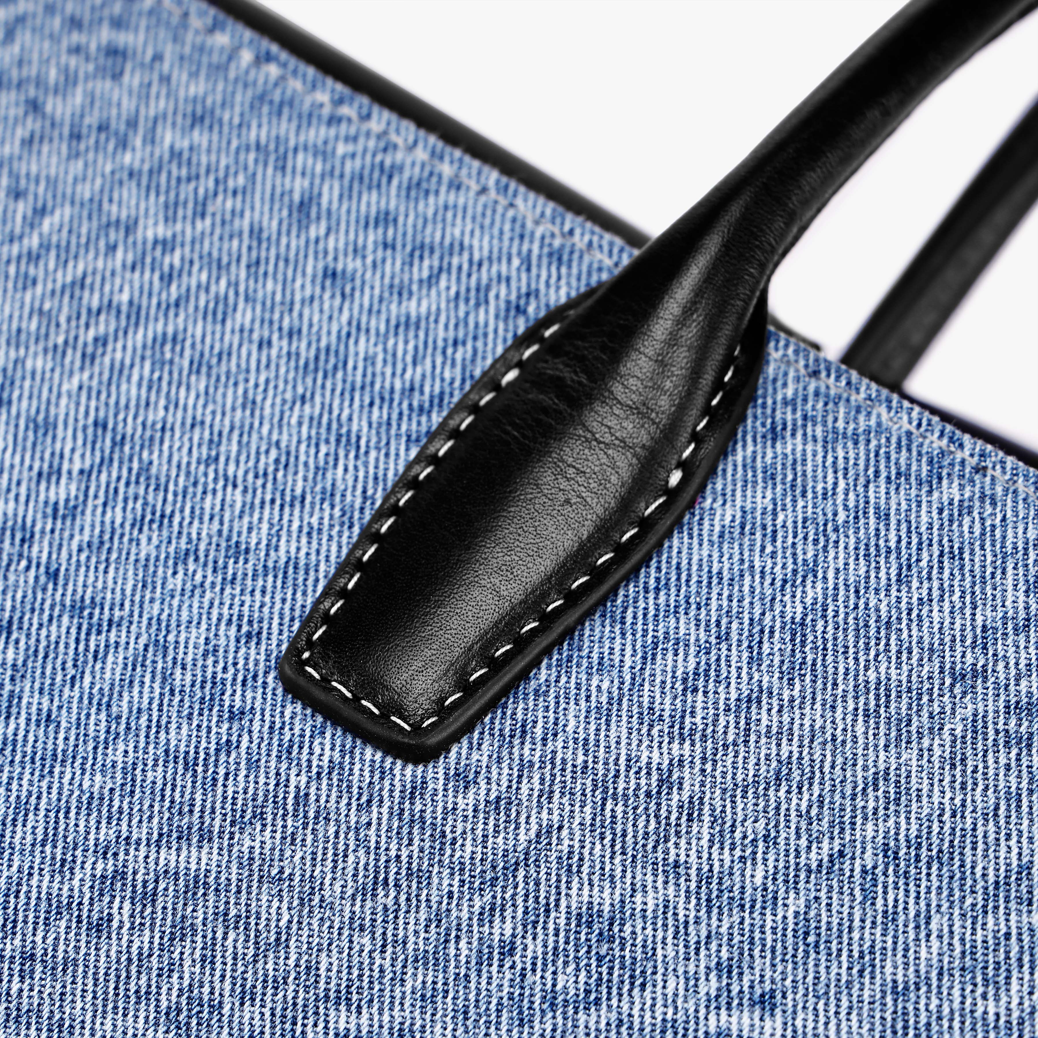 Caelum Baguette Bag Denim Blue