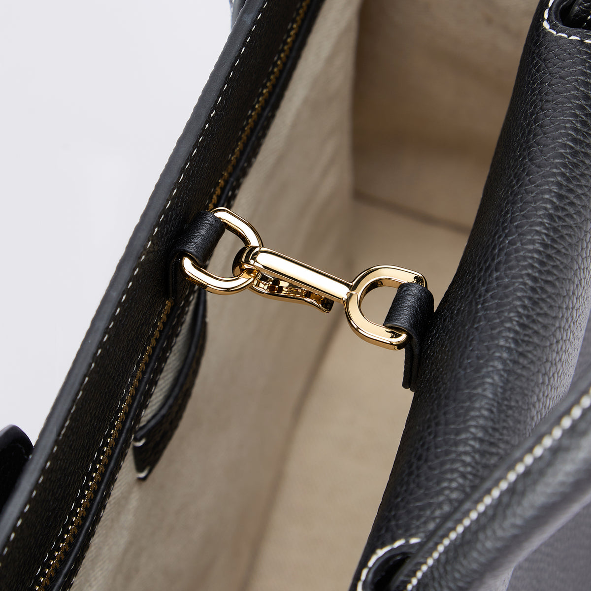 Civis Structured Briefcase Black