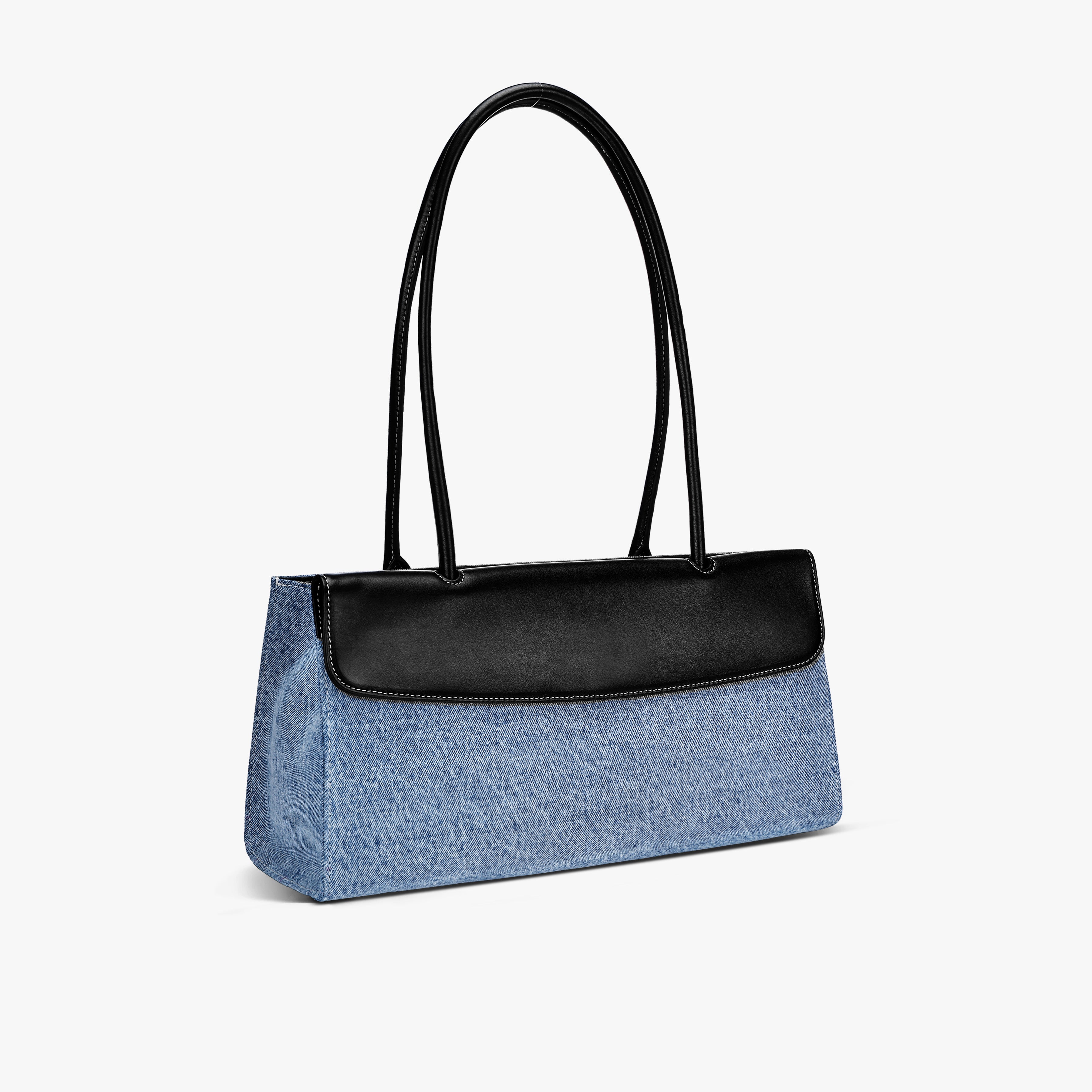 Caelum Baguette Bag Denim Blue