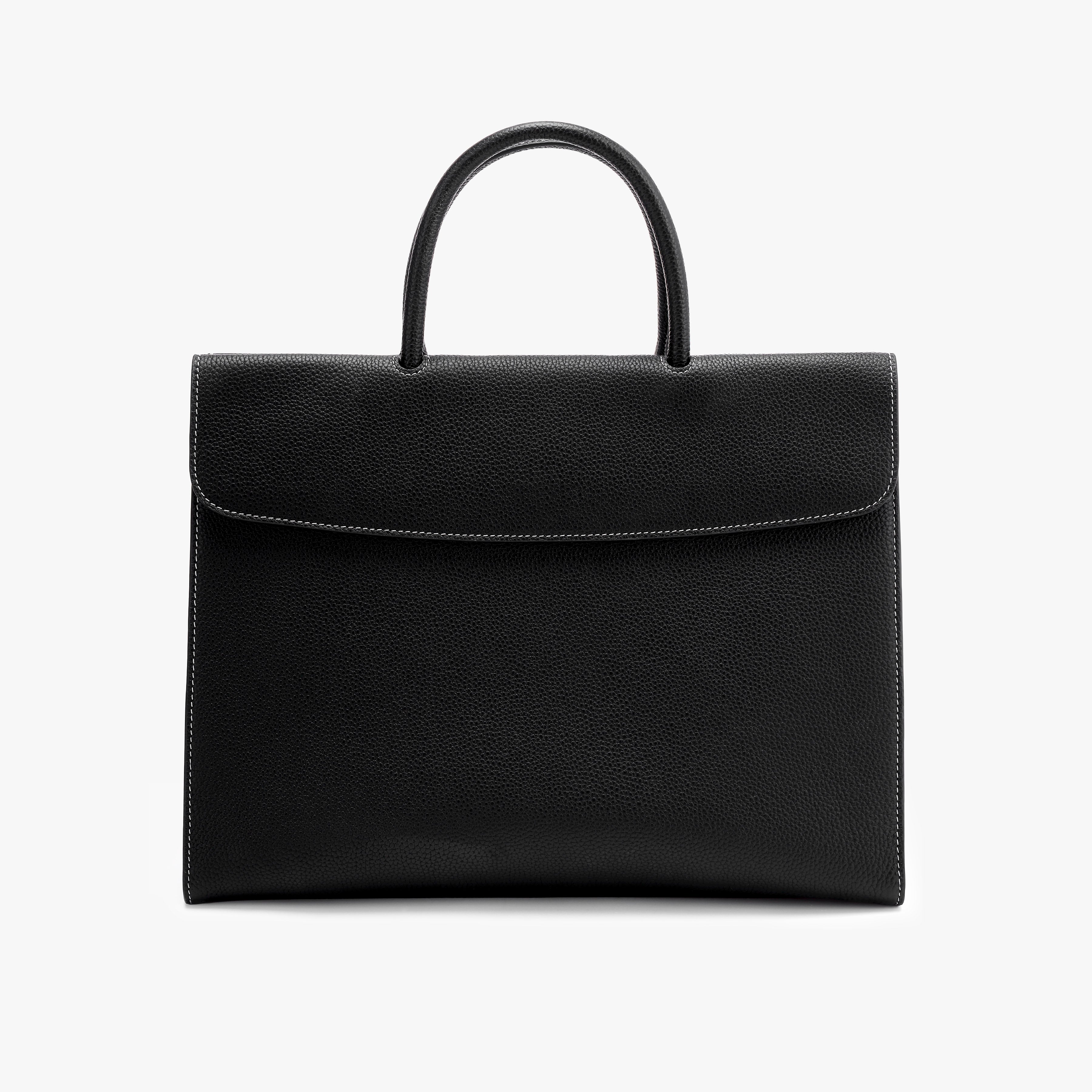 Civis Structured Briefcase Black