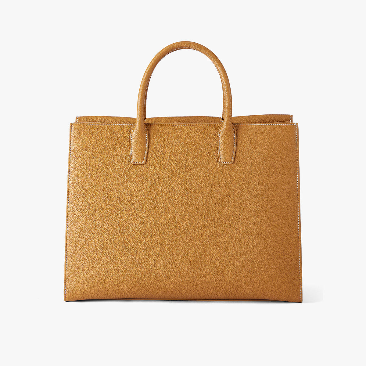 Civis Structured Briefcase Brown