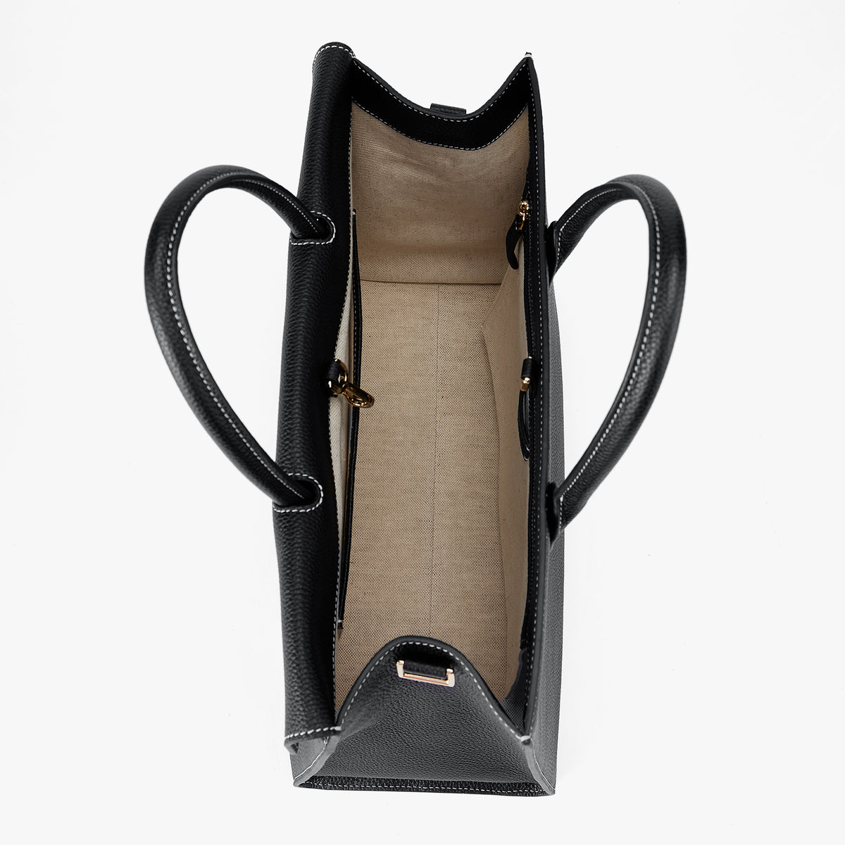 Civis Structured Briefcase Black