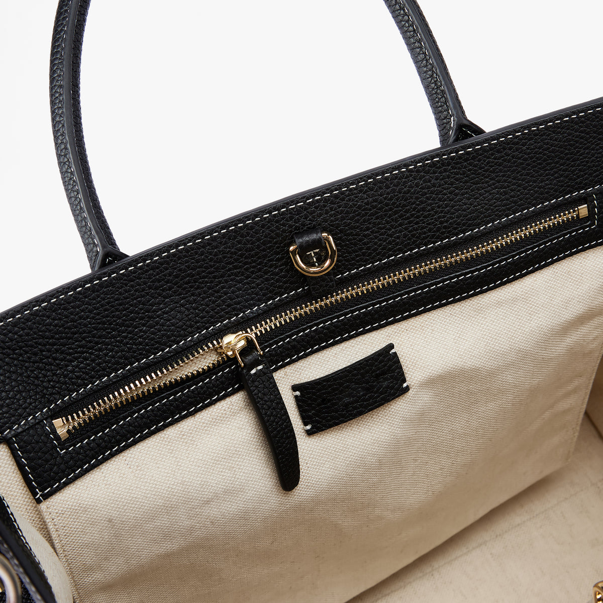 Civis Structured Briefcase Black